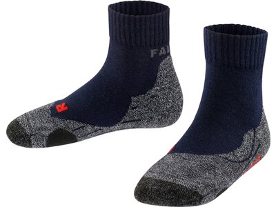 FALKE TK2 Short Kinder Socken Blau