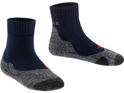 FALKE TK2 Short Kinder Socken Blau