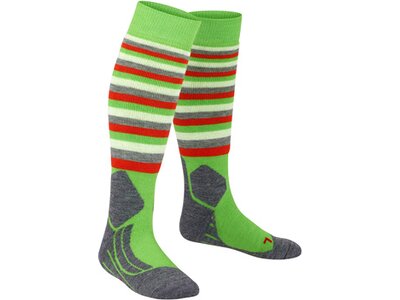 FALKE SK2 Stripes Kinder Kniestrümpfe Grün
