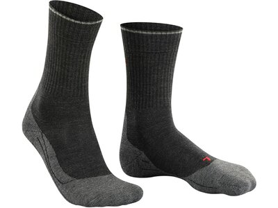FALKE TK2 Wool Silk Herren Socken Grau