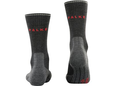 FALKE TK2 Wool Silk Herren Socken Grau