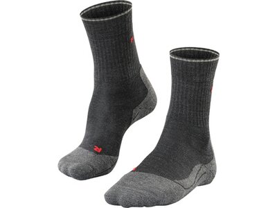 FALKE TK2 Wool Silk Damen Socken Grau