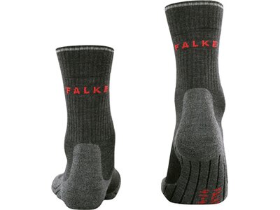 FALKE TK2 Wool Silk Damen Socken Grau