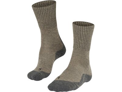 FALKE TK1 Wool Herren Socken Braun