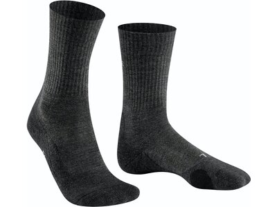 FALKE TK2 Wool Damen Socken Grau