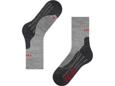 FALKE RU4 Wool Damen Socken Grau