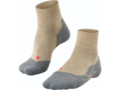 FALKE TK5 Short Herren Socken Grau