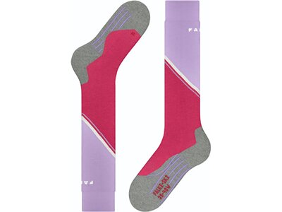 FALKE SK2 Diagonal Damen Kniestrümpfe Rot