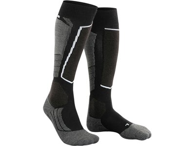 FALKE SK2 Wool Herren Kniestrümpfe Schwarz