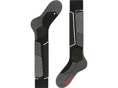 FALKE SK2 Wool Herren Kniestrümpfe Schwarz