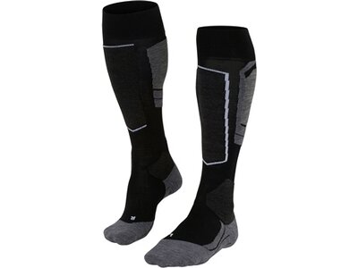 FALKE SK4 Damen Kniestrümpfe Schwarz