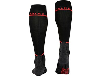 FALKE SK Energizing Wool Damen Kniestrümpfe Schwarz