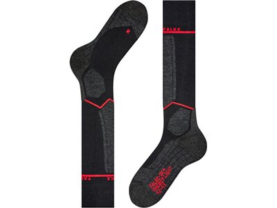 FALKE SK4 Energizing Light Herren Kniestrümpfe Schwarz