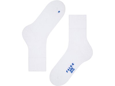FALKE Run Unisex Socken Weiß