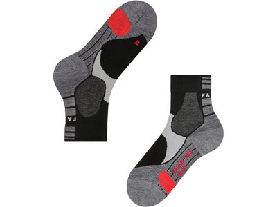 FALKE Herren Socken BC3 Comfort Short Schwarz