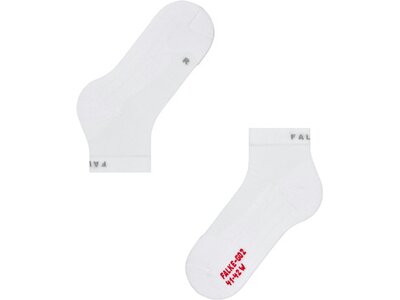 FALKE GO2 Short Herren Socken Weiß