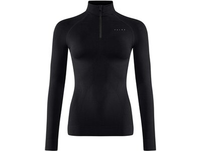 FALKE Damen Langarmshirt Maximum Warm Schwarz
