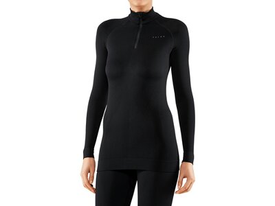 FALKE Damen Langarmshirt Maximum Warm Schwarz