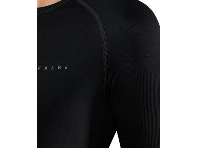 FALKE Damen Langarmshirt Maximum Warm Schwarz