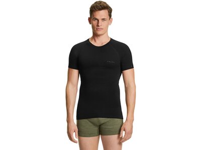 FALKE Herren Kurzarmshirt Wool-Tech Light Schwarz
