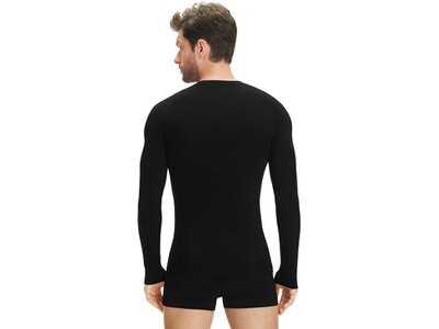 FALKE Herren Langarmshirt Wool-Tech Light Schwarz