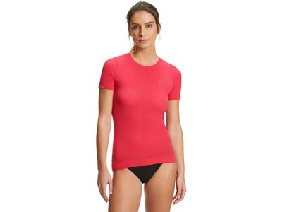 FALKE Damen Unterhemd C Shortsleeved Shirt Regular w Rot