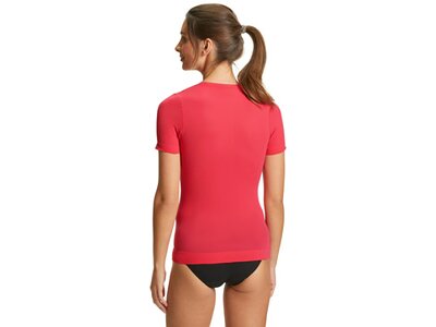 FALKE Damen Unterhemd C Shortsleeved Shirt Regular w Rot