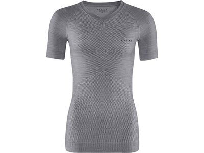 FALKE Damen Kurzarmshirt Wool-Tech Light Grau