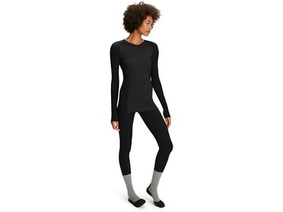 FALKE Damen Unterhemd WT Light Longsl. Shirt Regular w Schwarz