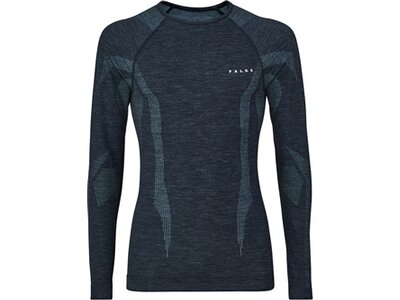 FALKE Herren Unterhemd WT Longsleeve m Blau