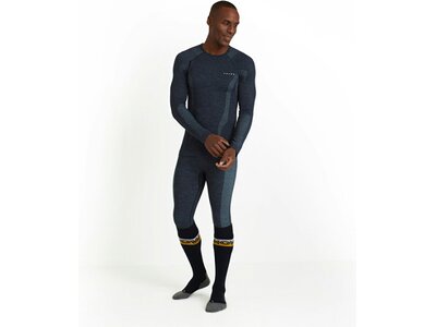 FALKE Herren Unterhemd WT Longsleeve m Blau