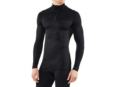 FALKE Herren Langarmshirt Maximum Warm Schwarz