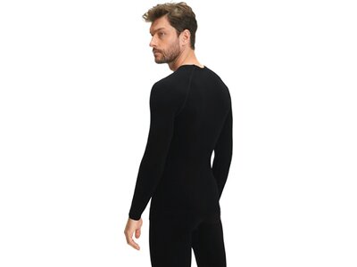 FALKE Herren Langarmshirt Maximum Warm Schwarz