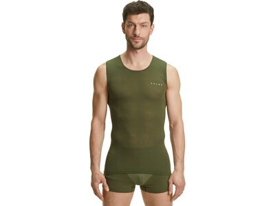 FALKE Herren Unterhemd C Singlet Regular m Grün