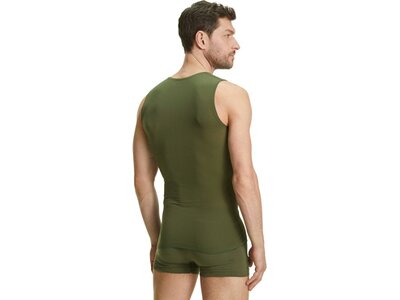 FALKE Herren Unterhemd C Singlet Regular m Grün