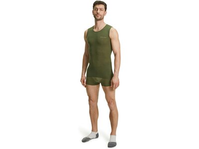 FALKE Herren Unterhemd C Singlet Regular m Grün
