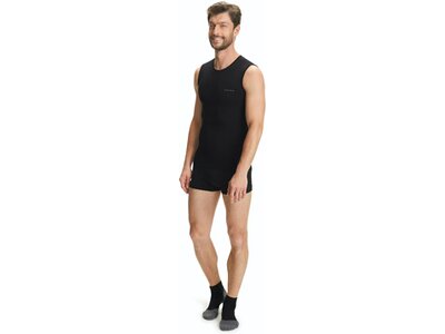 FALKE Herren Singlet Warm Schwarz