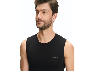 FALKE Herren Singlet Warm Schwarz
