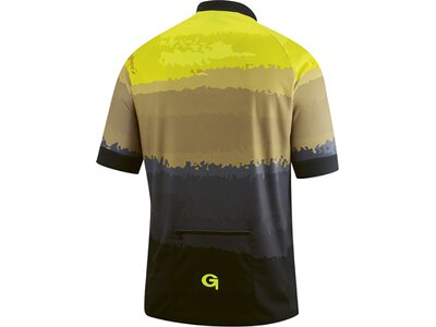 GONSO Herren Fahrradtrikot kurz Stenar Gelb