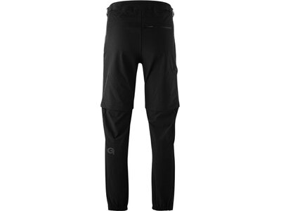 GONSO Herren Sporthose Degno He-Zipp-Off-Hose Schwarz