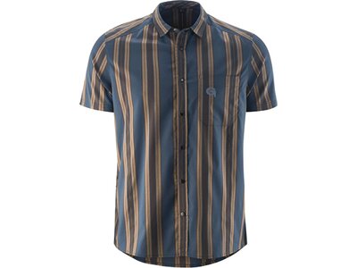 GONSO Herren Hemd Don He-Bikehemd-1/2 Blau