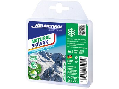 HOLMENKOL NATURAL SKIWAX 2X35 G Weiß