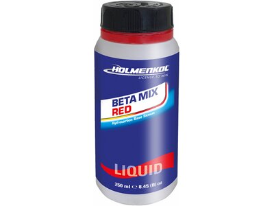 HOLMENKOHL Skiwachs Betamix Red liquid 250 ml Pink