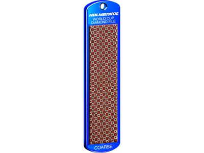 HOLMENKOL Diamond File World Cup Coarse Braun
