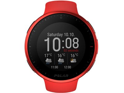 POLAR Premium Multisportuhr Vantage V2 Rot