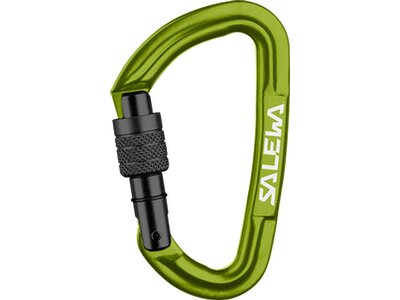 SALEWA HOT G3 SCREW CARABINER Grün