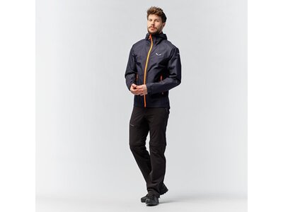 SALEWA Herren Lightshell Jacke PUEZ (AQUA 3) PTX M JKT Schwarz
