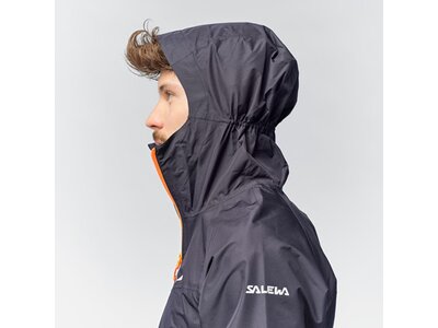 SALEWA Herren Lightshell Jacke PUEZ (AQUA 3) PTX M JKT Schwarz