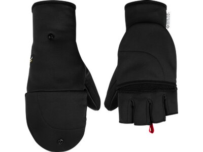 SALEWA Herren Handschuhe SESVENNA FOLD BACK WS GLOVES Schwarz