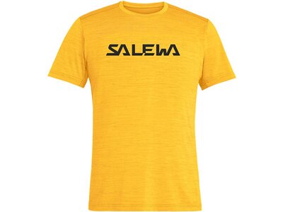 SALEWA Herren T-Shirt "Puez Hybrid 2 Dry" Gelb